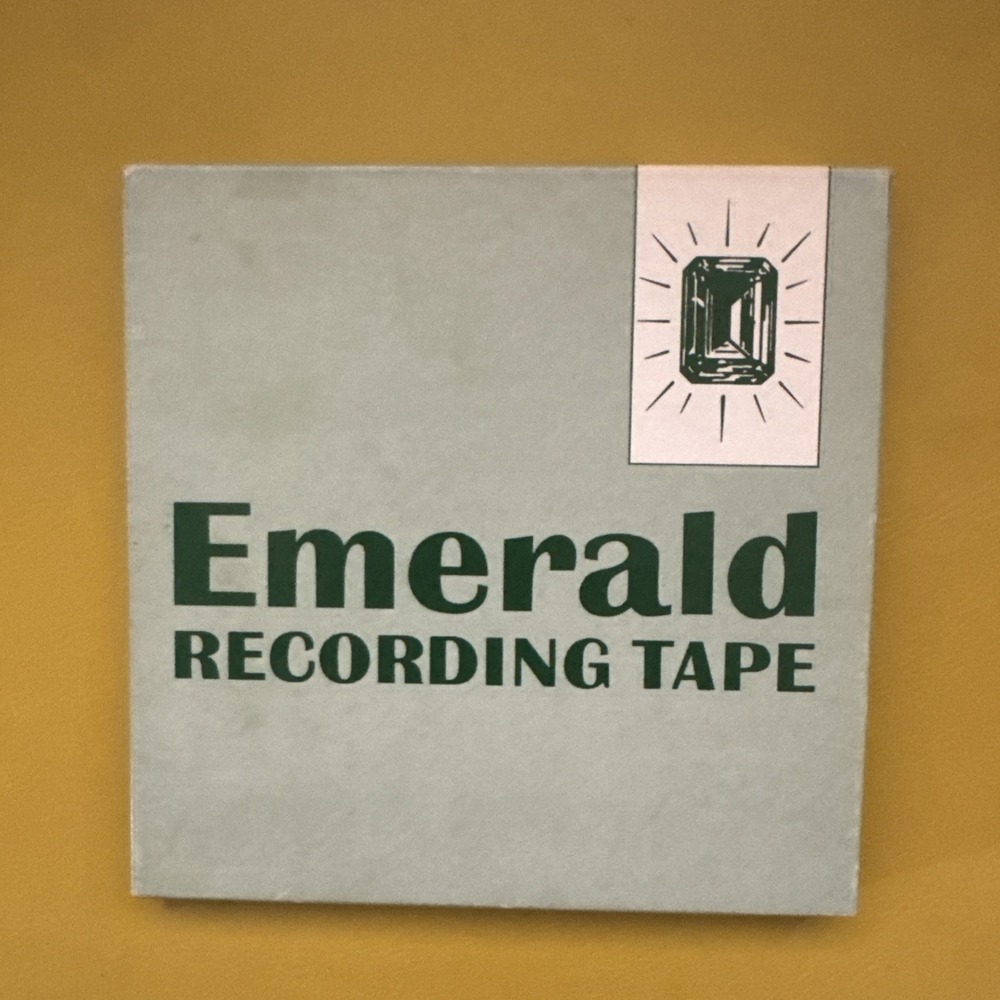 Emerald Recording Tape Blank 041 1mil Polyester 1/4in x 1800ft Used